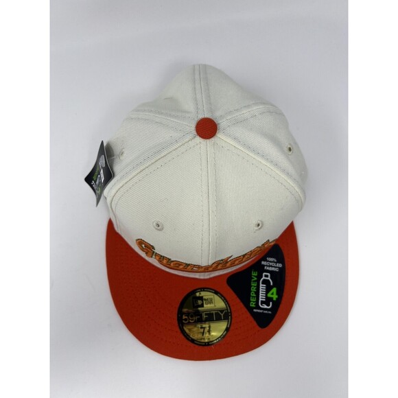 New Era x REPREVE Cleveland Guardians Earth Day 2023 MLB Fitted Hat 7 3/4 - Picture 4 of 9